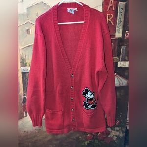 Vintage Mickey mouse cardigan